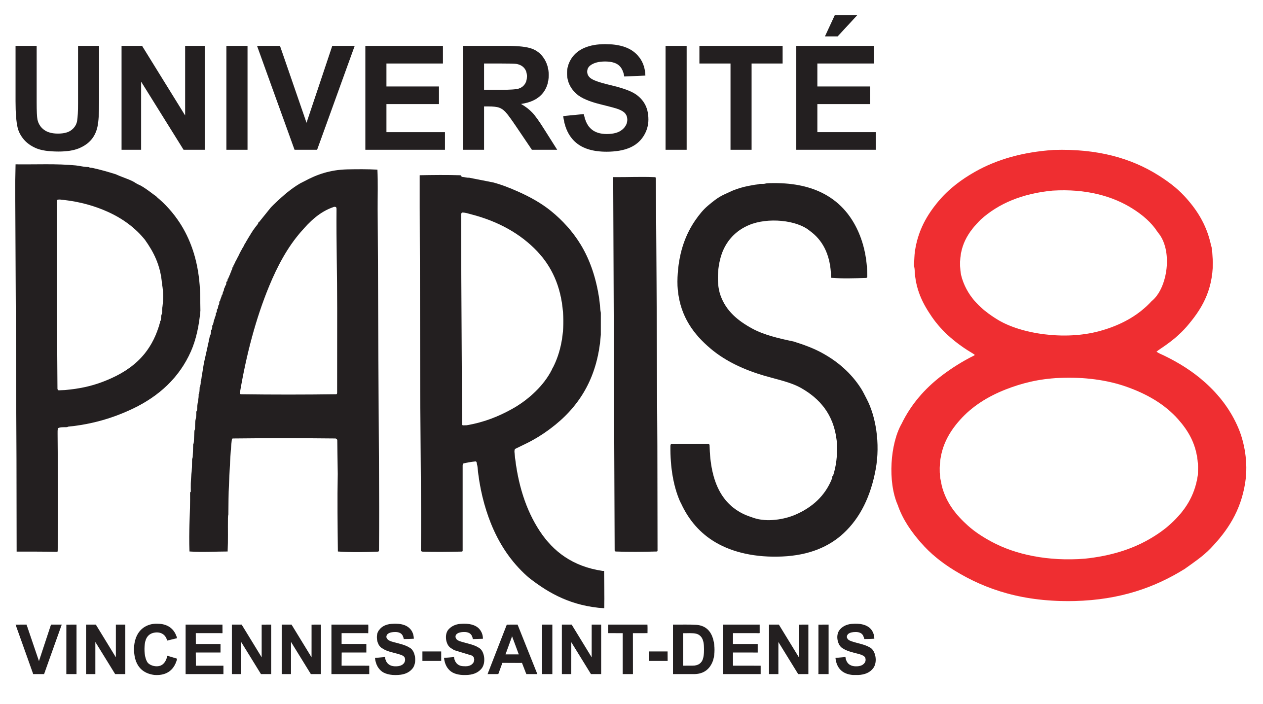 Logo université Paris 8, lien cliquable vers le site