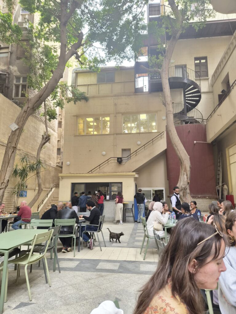 L&rsquo;institut français : un des rares espaces libres du Caire